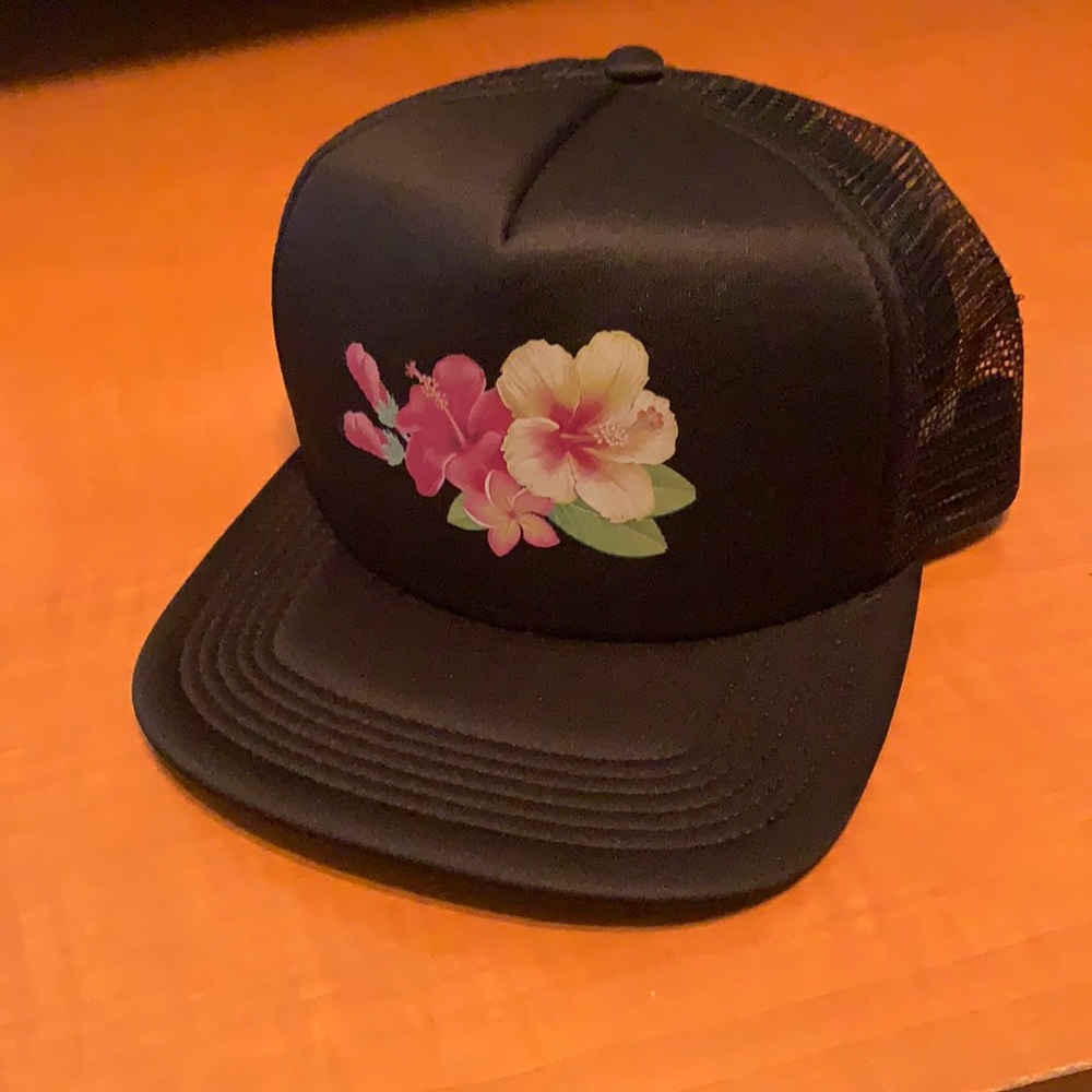 Hawaiian Floral Custom One Off Hat